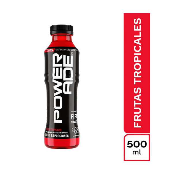Powerade Frutas Tropicales 500 Ml 6 Unidades