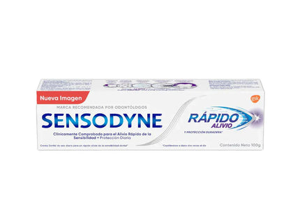 Crema Dental Sensodyne Rápido Alivio 100Gr