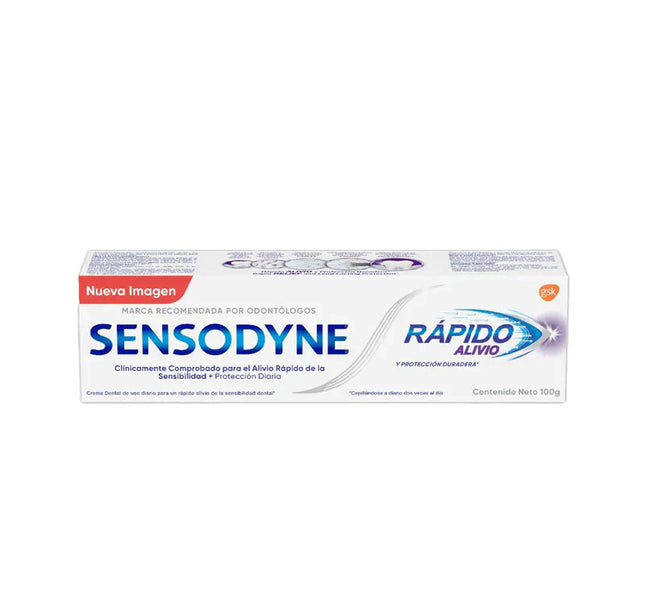 Crema Dental Sensodyne Rápido Alivio 100Gr