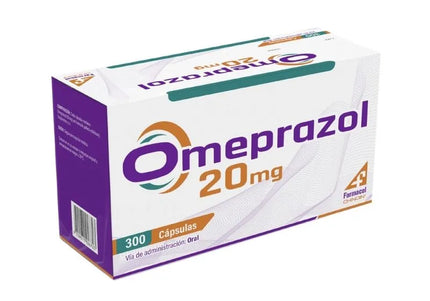 Omeprazol 20 Mg 300 Capsulas