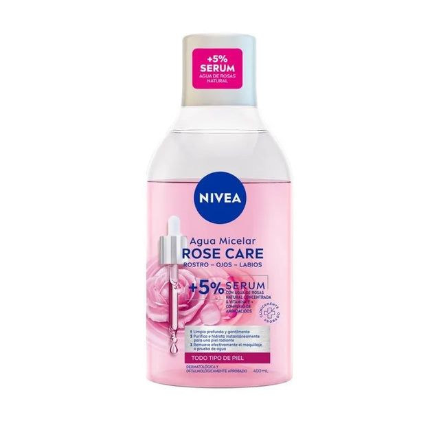 Agua Micelar Nivea Rosas 100 Ml