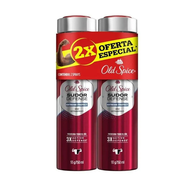 2 Desodorante Old Spice Extreme Protect Spray 93G