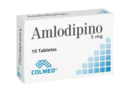 Amlodipino 5 Mg 10 Tbs