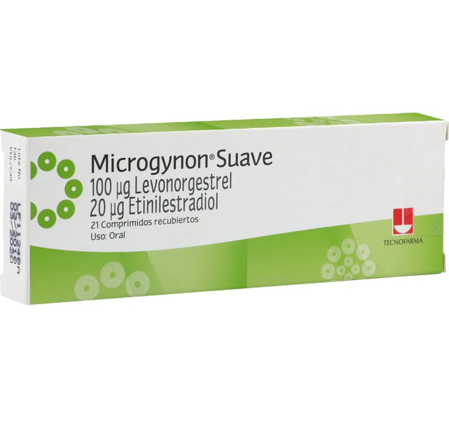 Microgynon Suave 21 Grageas