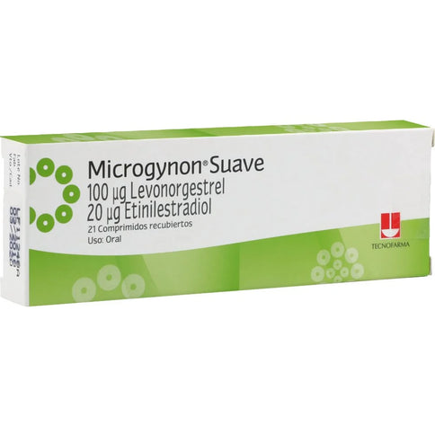 Microgynon Suave 21 Grageas
