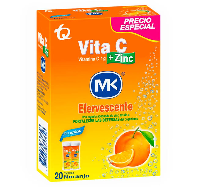 2Vitac Duopack Naranj Zinc Efer 10 Tb Pe