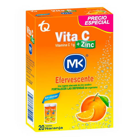 2Vitac Duopack Naranj Zinc Efer 10 Tb Pe