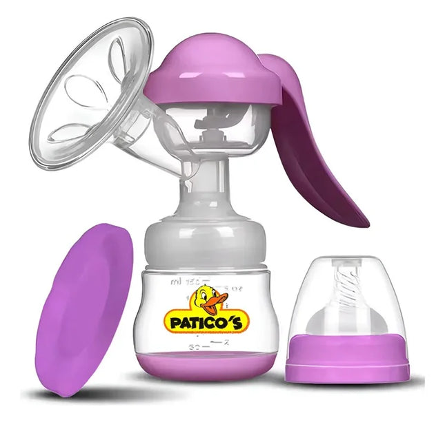 Extractor Leche 2 En 1 Con Biberon Paticos