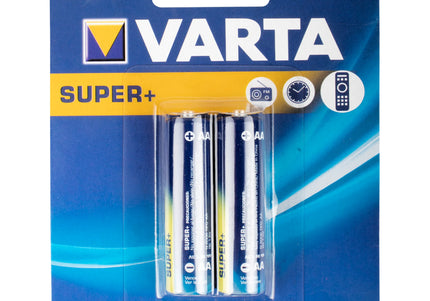 Pila Varta Super Azul AA 2 Unidades R.1006 Tp