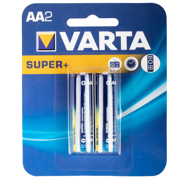 Pila Varta Super Azul AA 2 Unidades R.1006 Tp