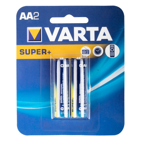 Pila Varta Super Azul AA 2 Unidades R.1006 Tp