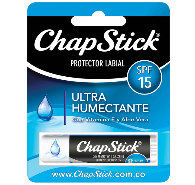 Protector Labial Chapstick Ultra Humectante Azul