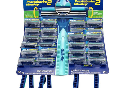 Maquina Prestobarba Ultra Grip Verde 24 Und