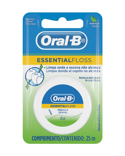 SEDA DENTAL ORAL-B ESS.FLOSS MENTA 25MTS