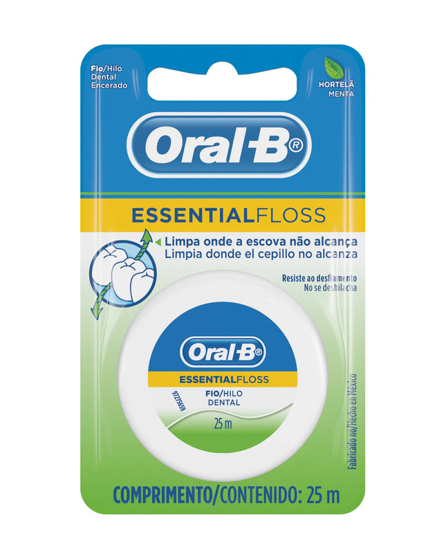 SEDA DENTAL ORAL-B ESS.FLOSS MENTA 25MTS