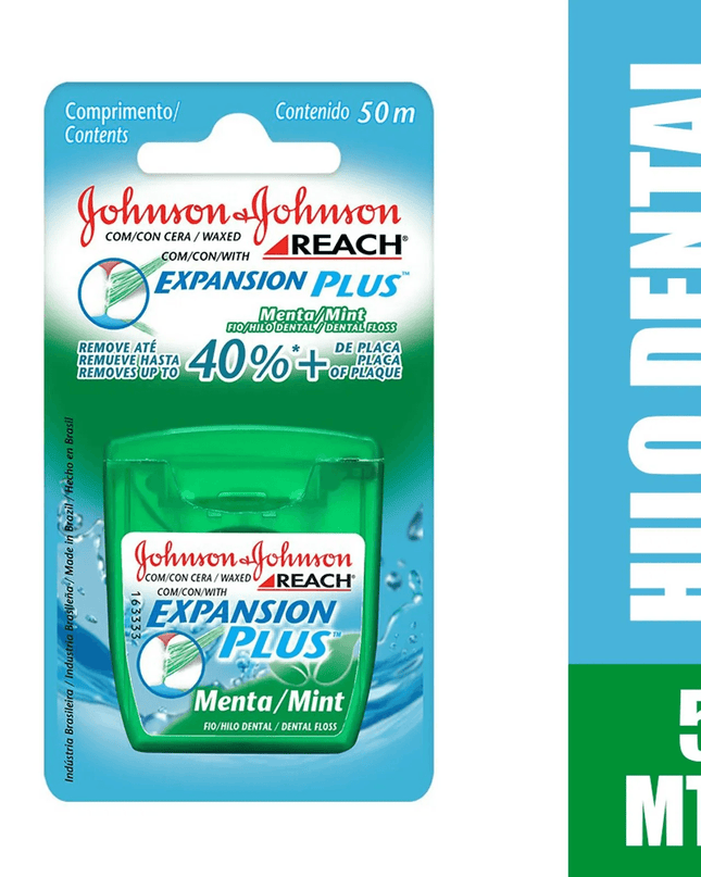 SEDA DENTAL JJ REACH HILO MENTA 50 MTS