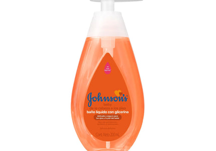 Baño Johnsons Baby De Los Pies A Cabeza 200 Ml