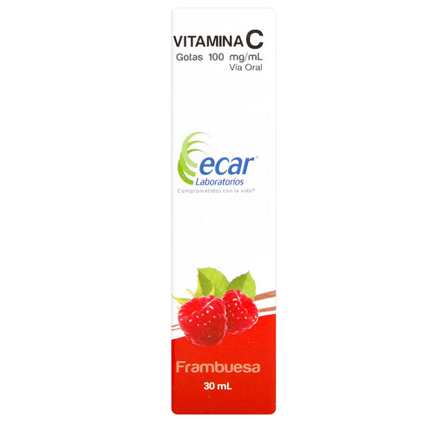 Vitamina C Gotas 100 Mg 30 Ml Ecar