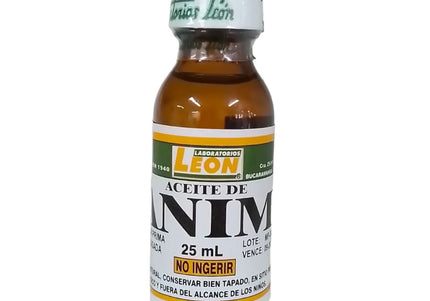 Aceite De Canime 25 Ml 12 Und Leon