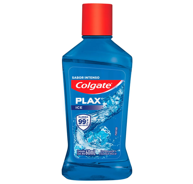 Enjuague Colgate Plax Ice 60 Ml