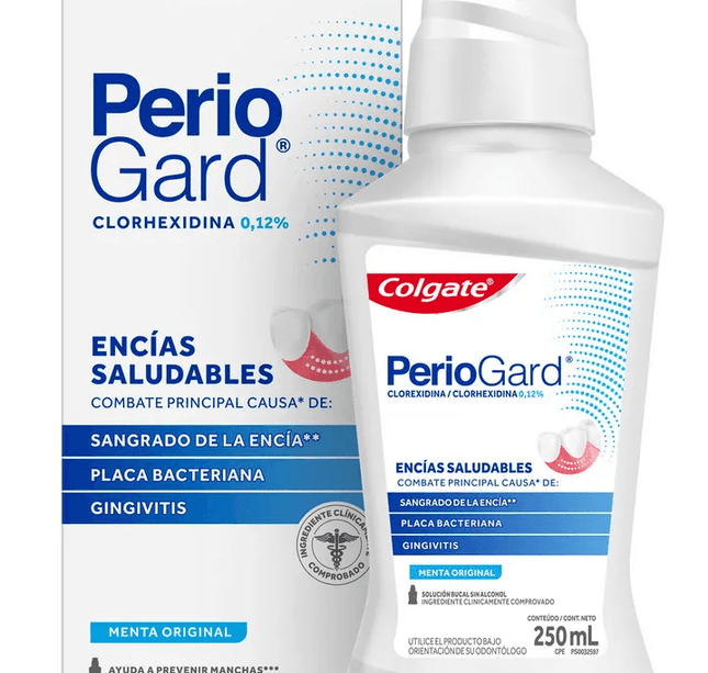 Enjuague Colgate Periogard Sin Alcohol 250 Ml