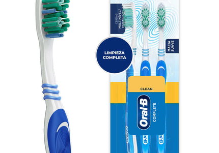 Cepillo Oral-B Complete 40 Suave Tripack