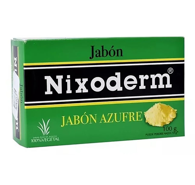 Jabón Nixoderm Azufre 100 Gr