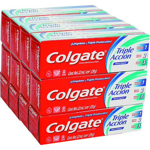 Crema Colgate Total Orig.Mint 22Ml 12 Unds