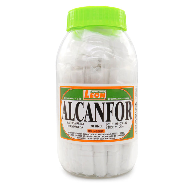 Alcanfor 70 Tbs Leon