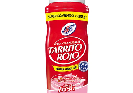Kola Granulada Jgb Fresa Super Contenido 380 Gr