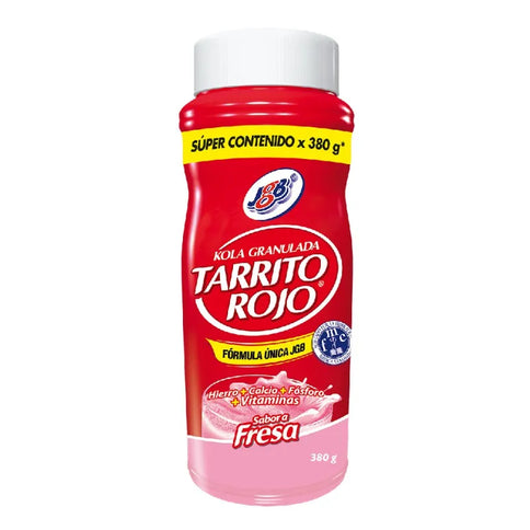Kola Granulada Jgb Fresa Super Contenido 380 Gr