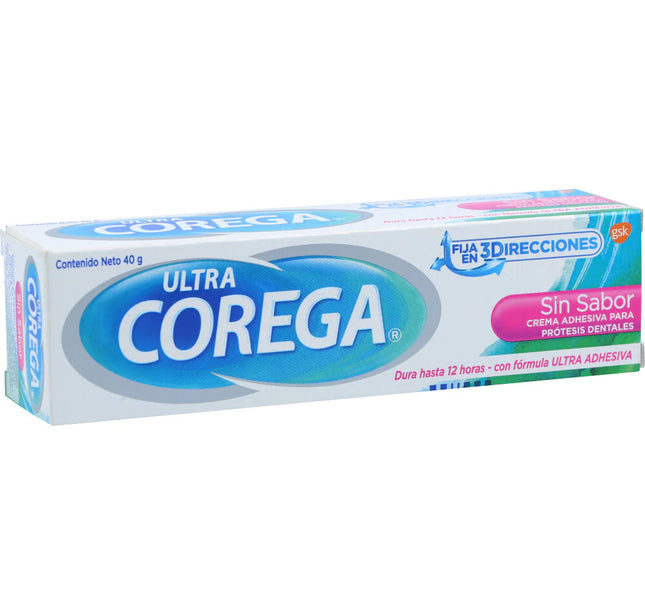 Crema Corega 3D Ultra Sin Sabor 40 Gr
