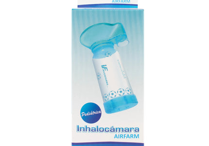 Inhalo Camara Pediatrica Azul Inverfarma