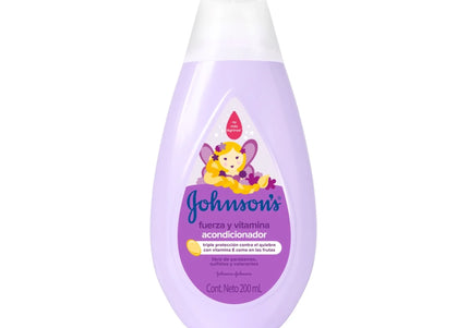 Acondicionador Johnsons Baby Fuerza Y Vitamina E 200 Ml