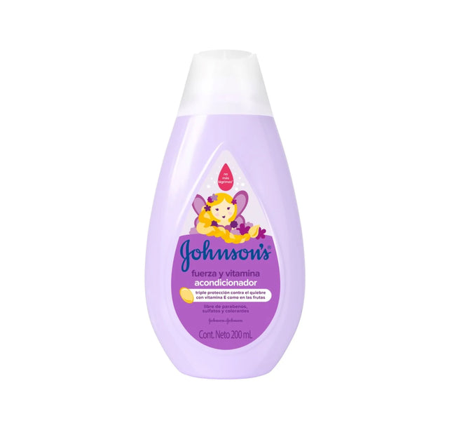 Acondicionador Johnsons Baby Fuerza Y Vitamina E 200 Ml