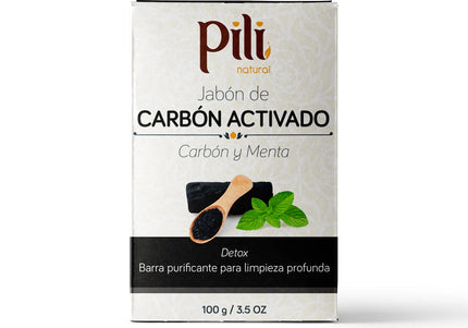 Jabón Pili Carbon Activo 100 Gr