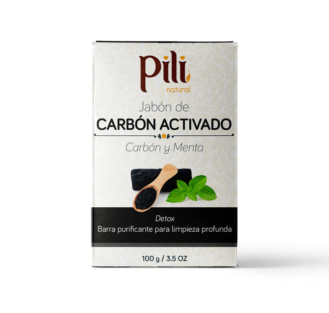 Jabón Pili Carbon Activo 100 Gr