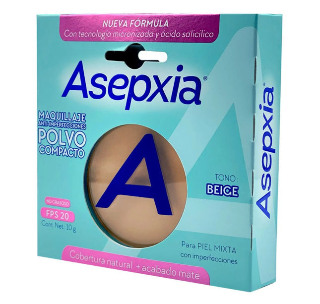 Polvo Compacto Asepxia Bb Beige Mate