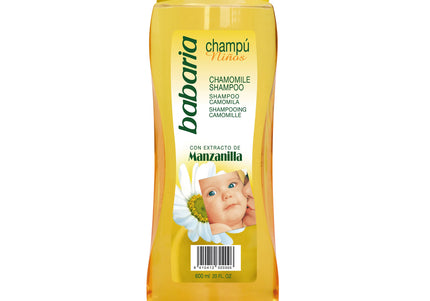 Shampoo Babaria Niños Manzanilla 600 Ml