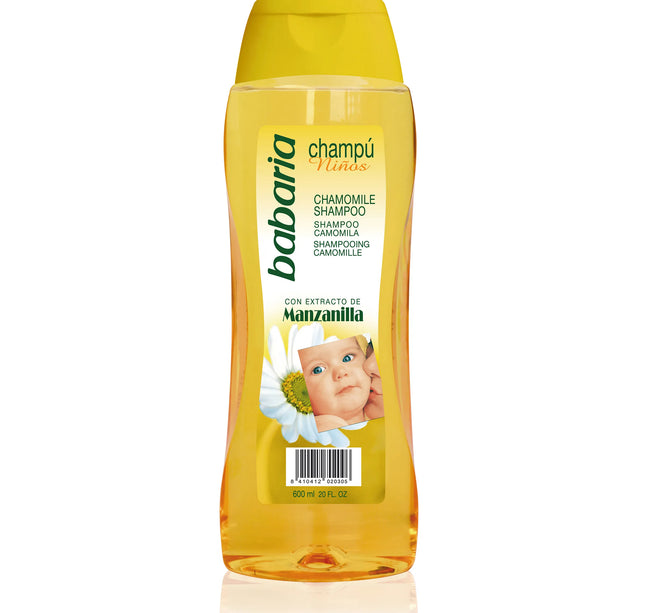 Shampoo Babaria Niños Manzanilla 600 Ml