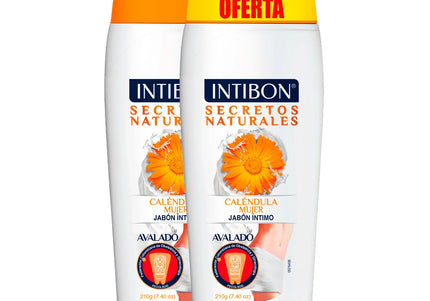 2 Jabones Intimo Intibon Caléndula Mujer 210 Gr