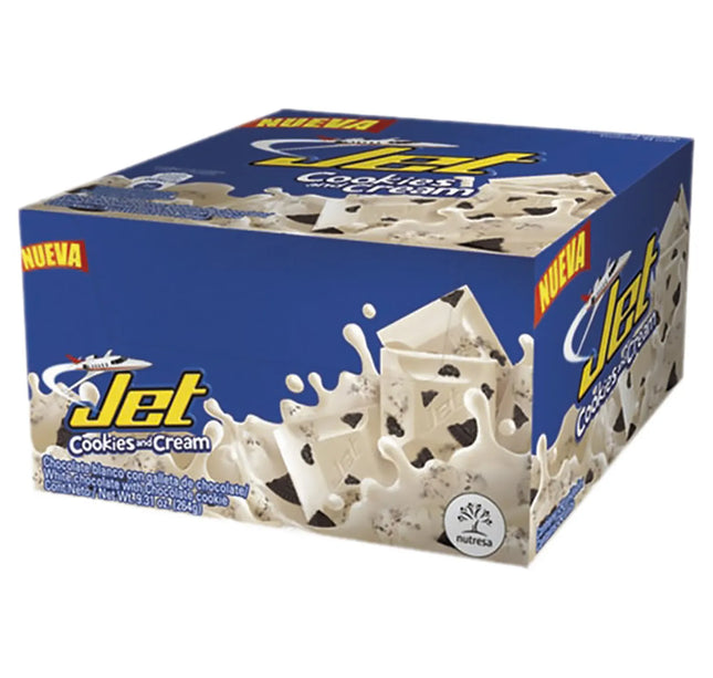 Chocolatina Jet Cookies And Cream 11 Gr 24 Und