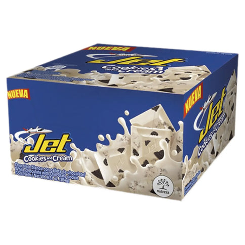 Chocolatina Jet Cookies And Cream 11 Gr 24 Und