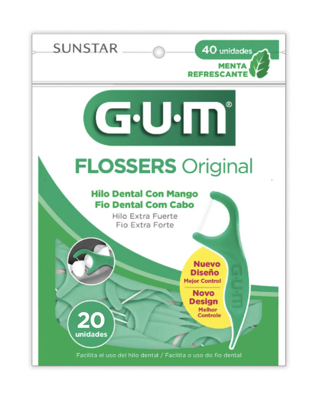 HILO DENTAL GUM FLOSSER ORIGINAL 20 UND