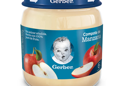 Compota Gerber Manzana 113 Gr.