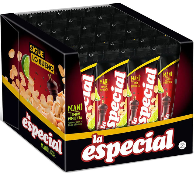 Pasabocas La Especial Limon Pimienta 40 G 12 Und