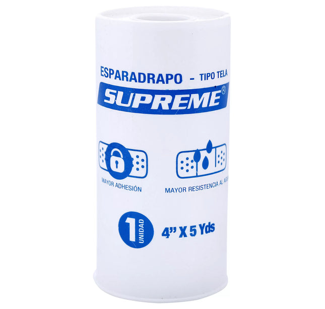 Esparadrapo Tela Blanco Supreme 4X5 Yard