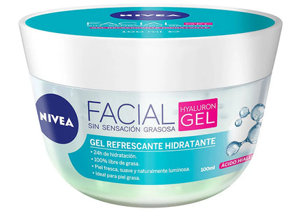 Gel Hidratante Nivea Cuidado Hyaluron Fresh 100Ml