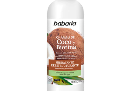 Shampoo Babaria Coco Biotina 700 Ml