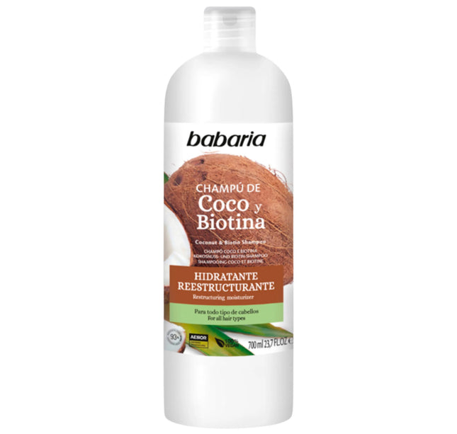 Shampoo Babaria Coco Biotina 700 Ml